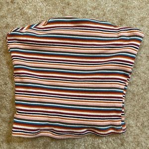 Garage Multicolor Tube Top